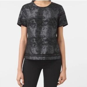 All Saints Charcoal Jiro Blouse